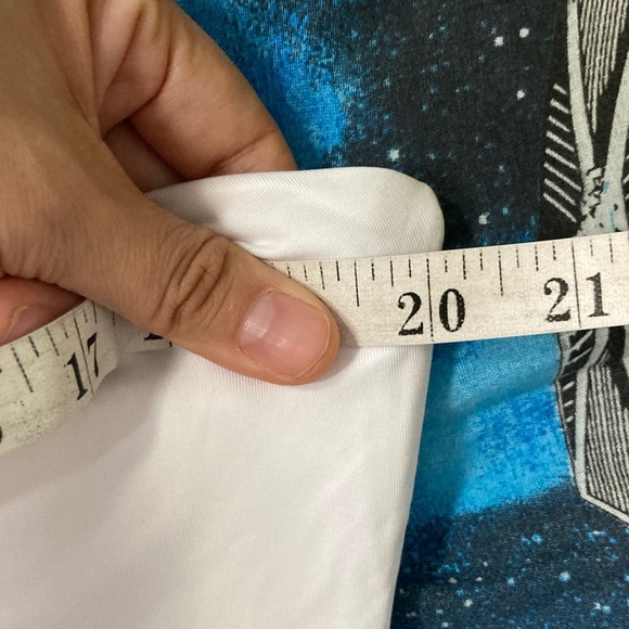 Women’s White Spaghetti Strap Bodysuit medium 16-20” - Picture 7 of 7